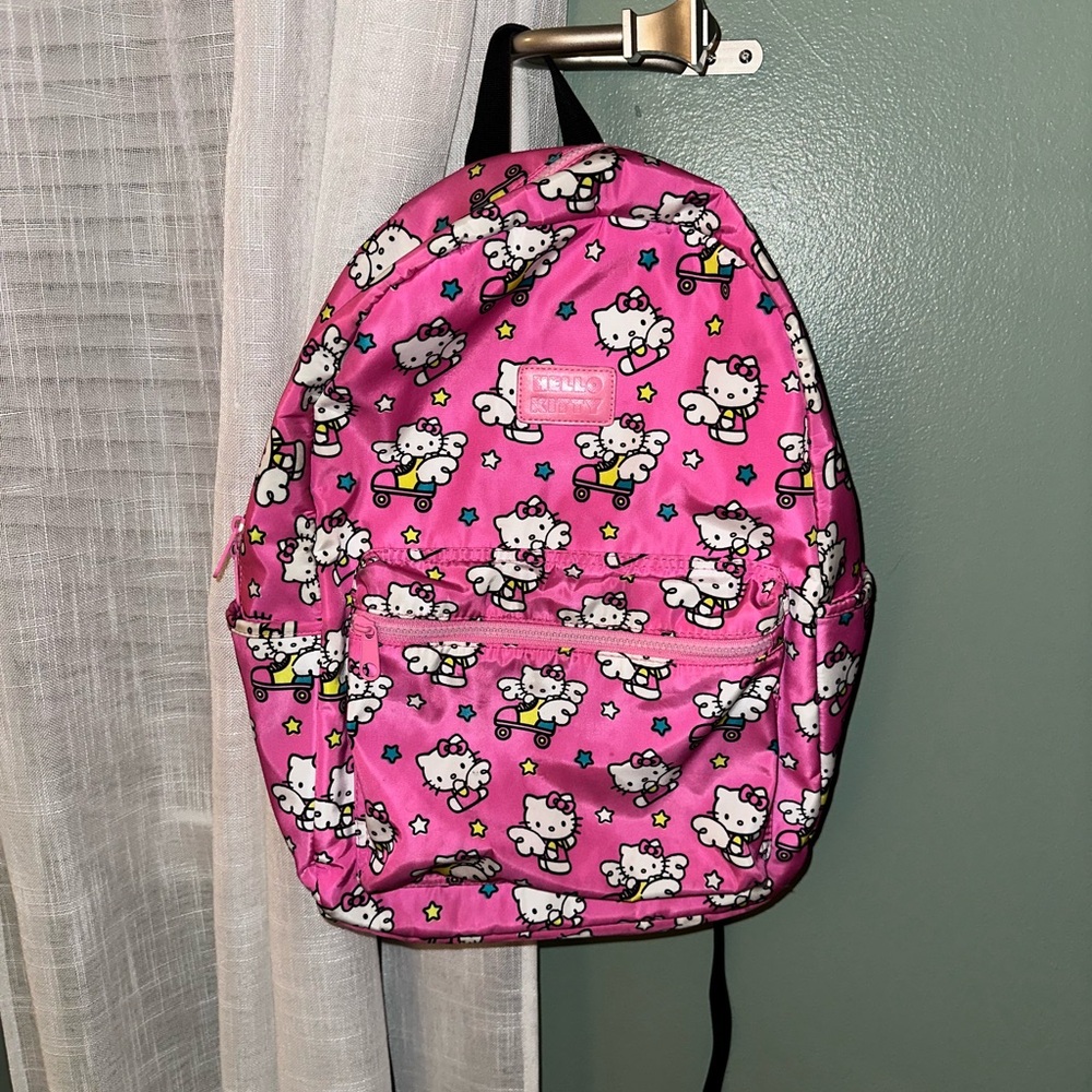 Hello Kitty Pink Patterned Kids Backpack